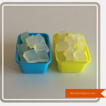 Glicerina en trocitos