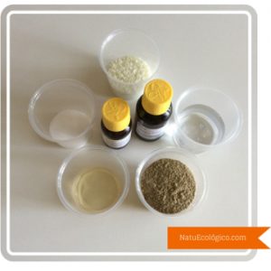 Ingredientes para hacer Piedra de Limpieza